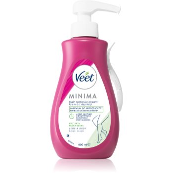 Veet Minima Dry Skin cremă depilatoare cu efect hidratant pentru piele uscata - imagine 2